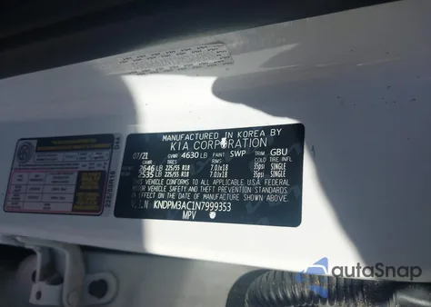 2022 Kia Sportage Lx из США, поврежденный, VIN KNDPM3AC1N7999353